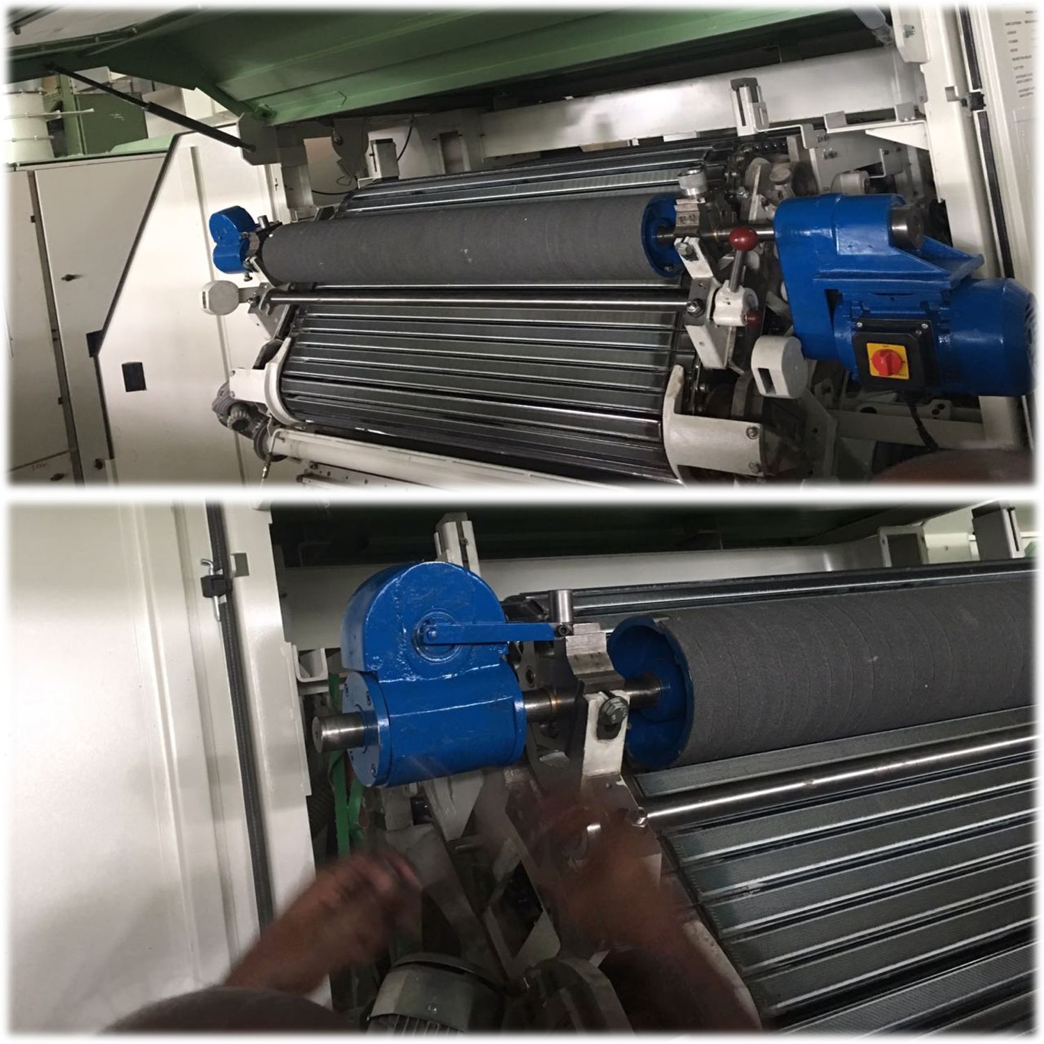 On Card Flat Grinding Machine