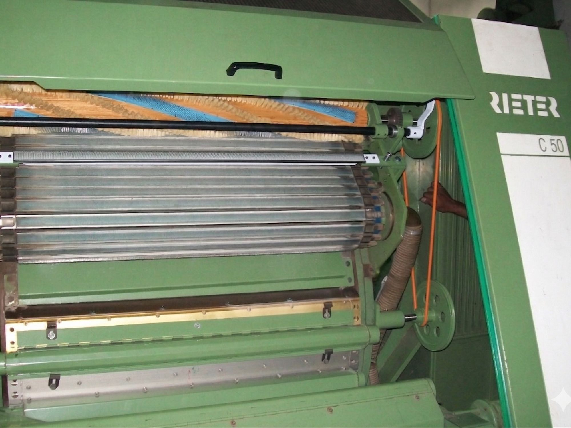 Rieter C50 – Tops Cleaning System with Rotary Brush [TCS]