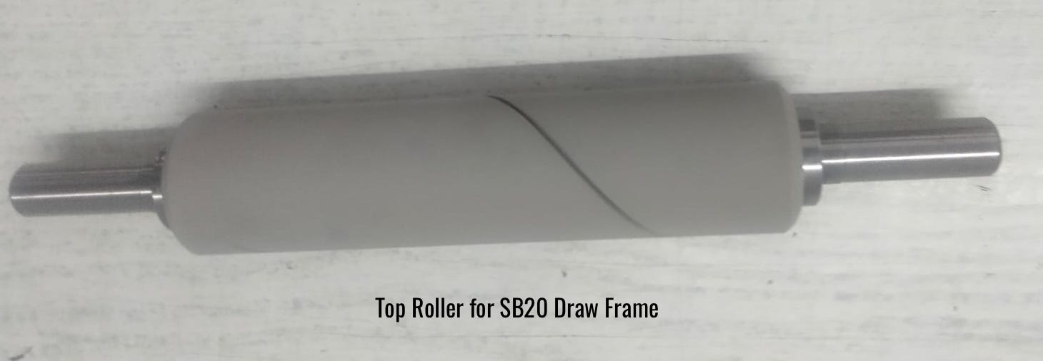 Drawframe Top Rollers – SB20 Drawframe