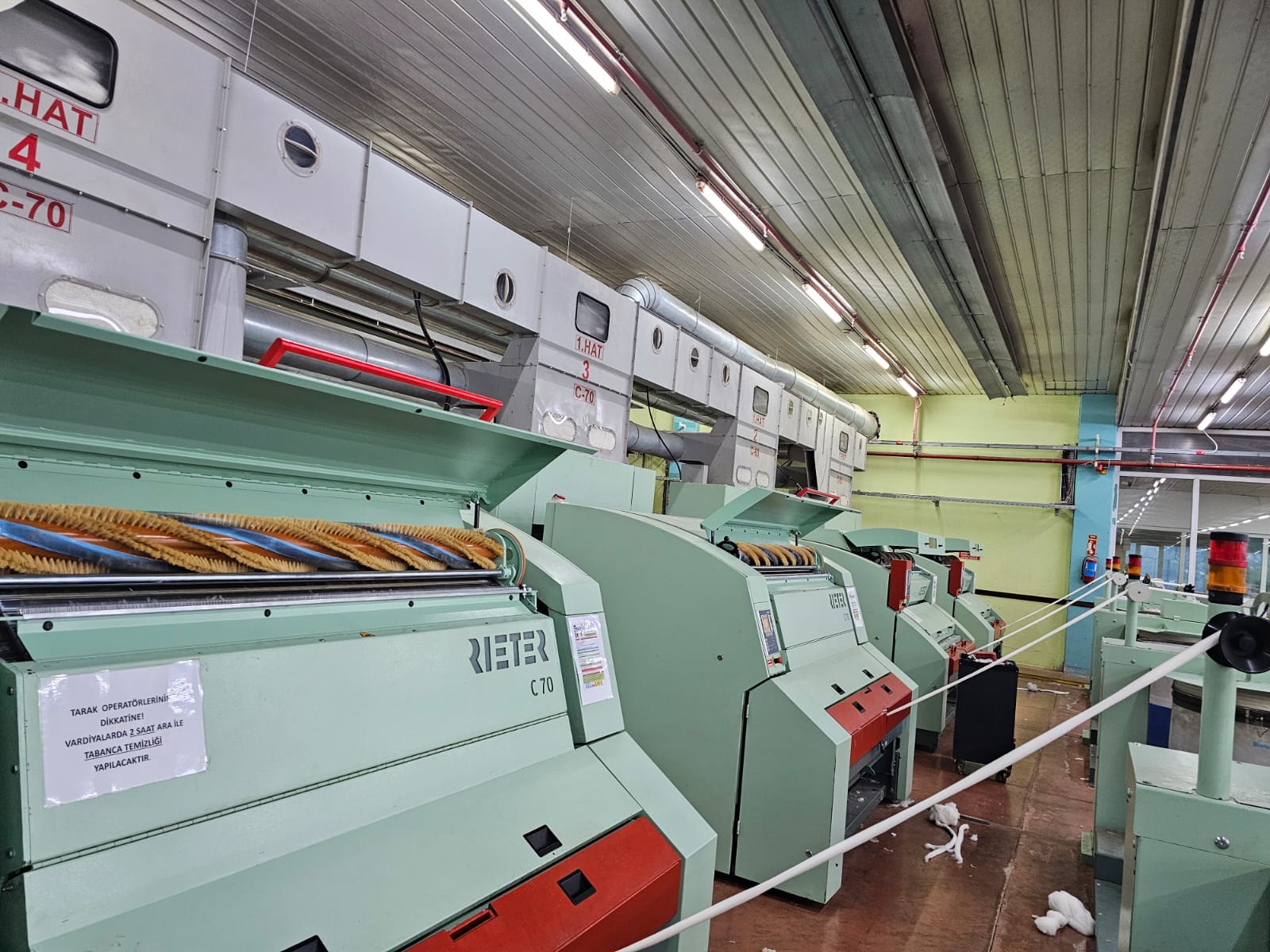 Rieter C70 – Tops Cleaning System with Rotary Brush [TCS]